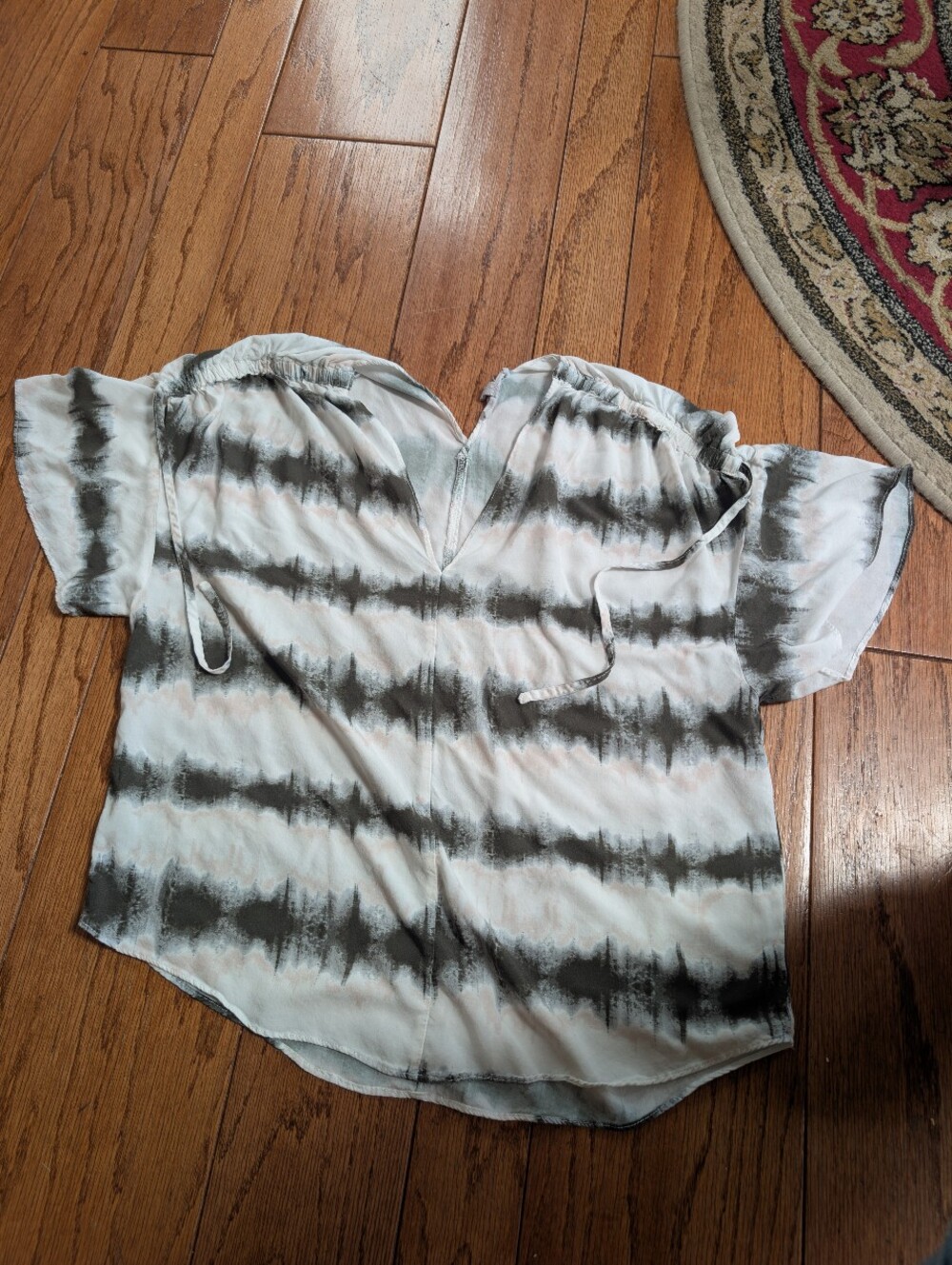 Grey & Gray Swim Coverup